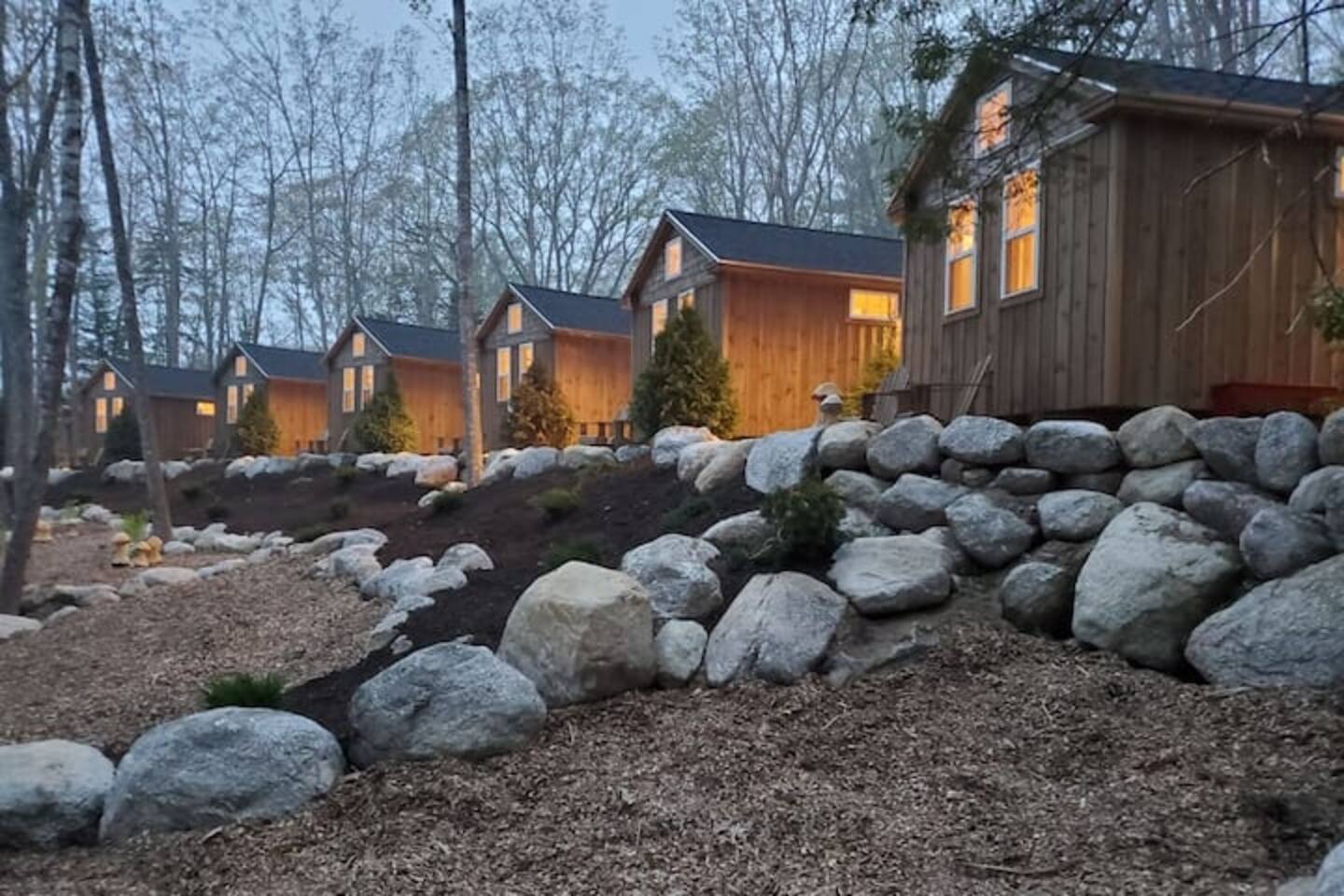 Unwind in Nature Cabin #4 • Beach • Cedar Sauna