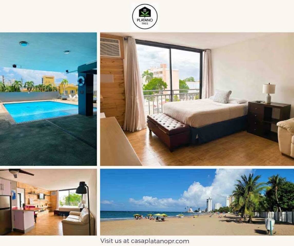 Isla Verde Studio|Steps to Beach•Pool•Free Parking — Carolina — vacation rental