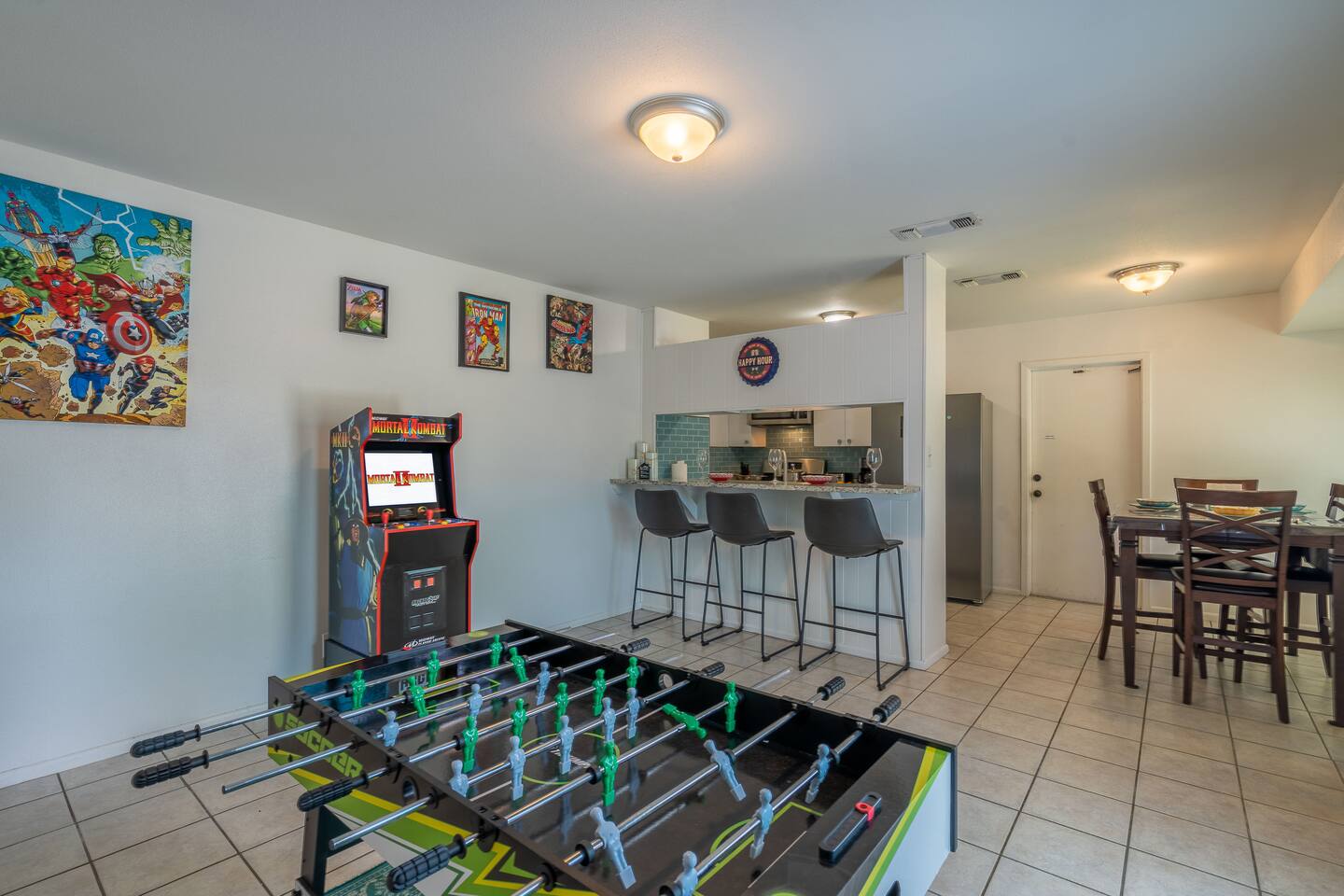SA Randolph New Braunfels Vacation home with King Bd Sleeps 10