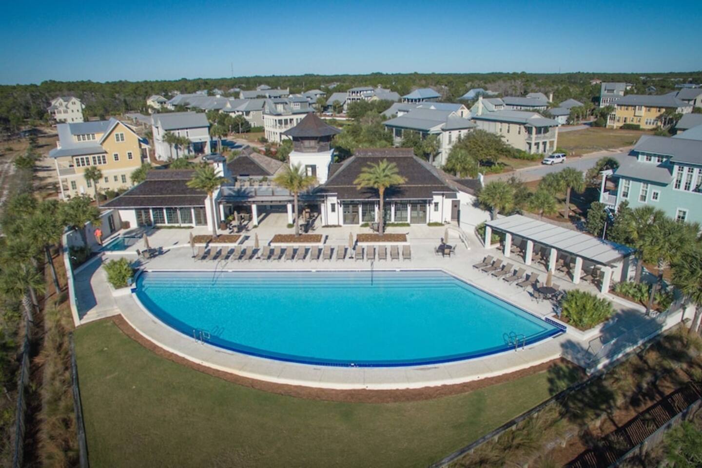 Gorgeous 30A Beach House w Pool, Golf Cart & Bikes