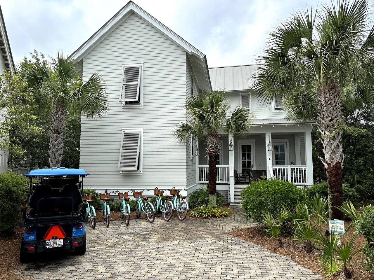 Gorgeous 30A Beach House w Pool, Golf Cart & Bikes — Santa Rosa Beach, FL — vacation rental