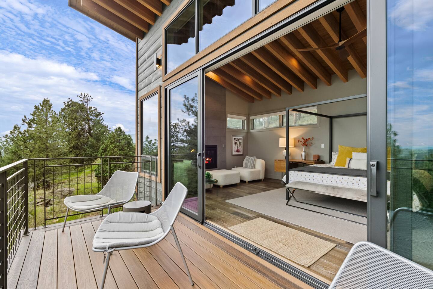 Luxury Treehouse + Glamping Tent - Views for Miles