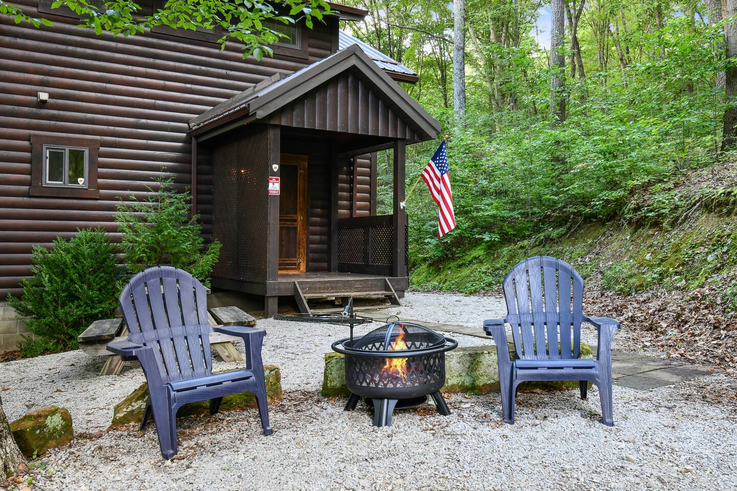 Cozy Couples Cabin! Hot Tub! Romantic! — Laurelville — vacation rental