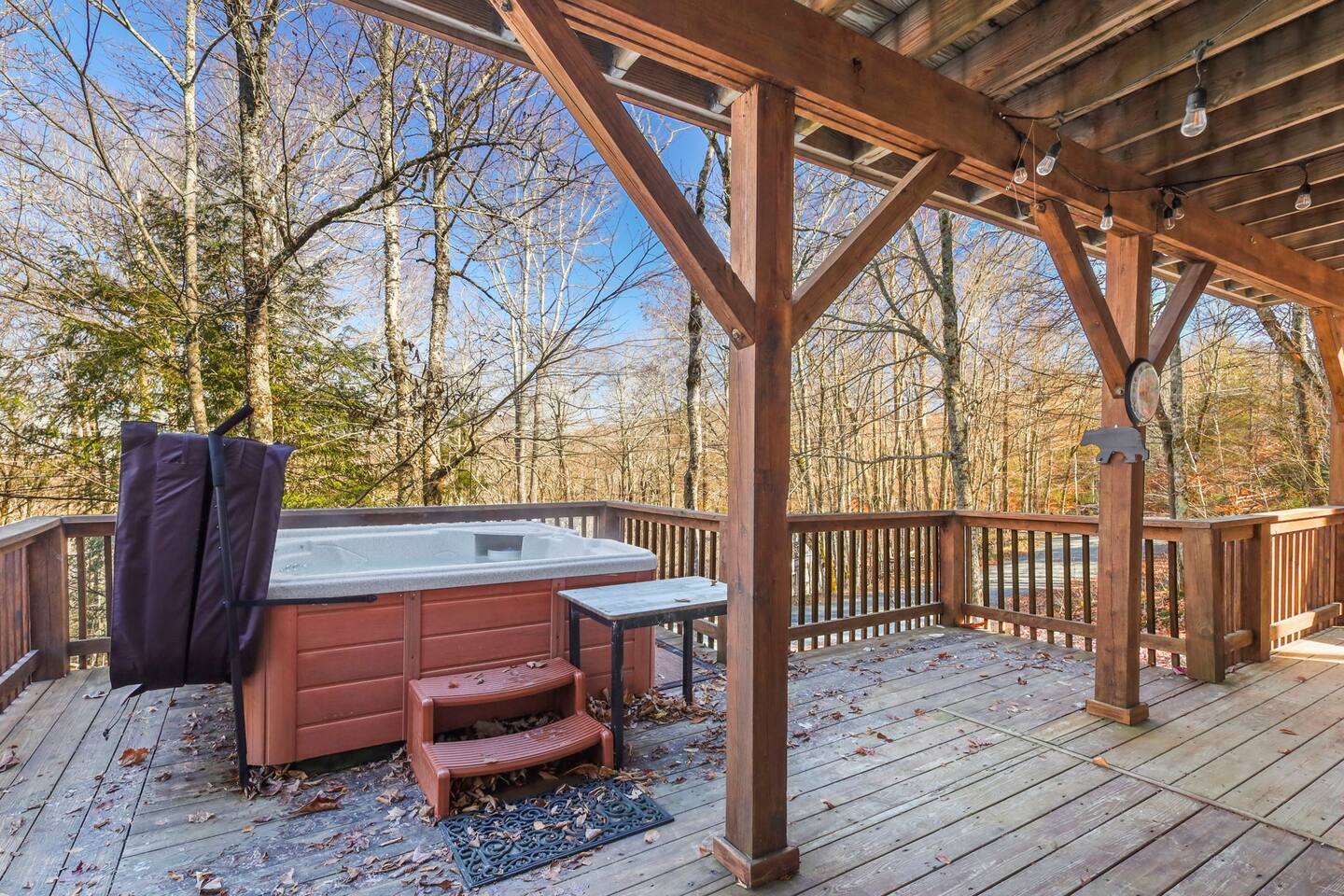 Beech Mountain Ski Lodge & hot tub. Easy Parking!