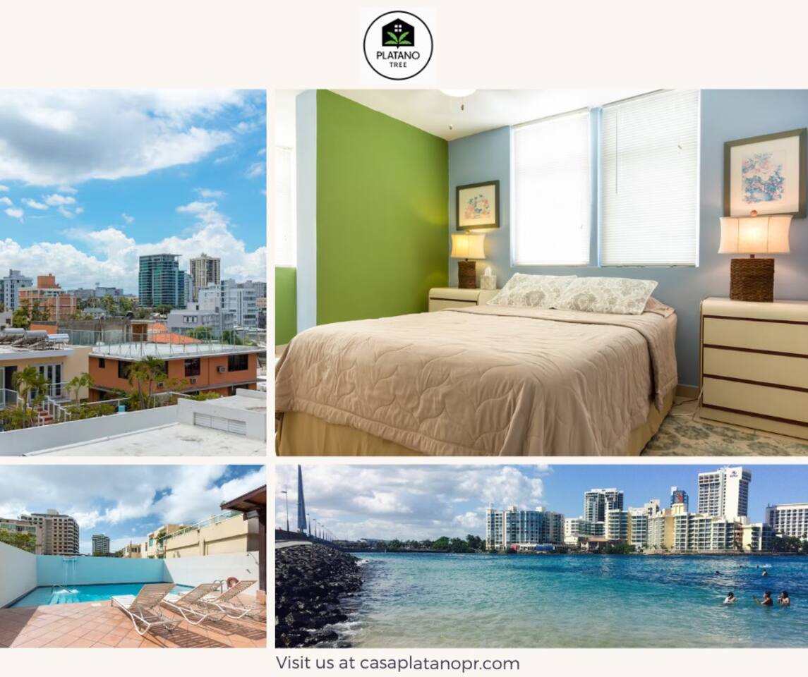 1BR Oasis: Ashford Ave, Pool, 3-Min Walk to Beach! — San Juan — vacation rental