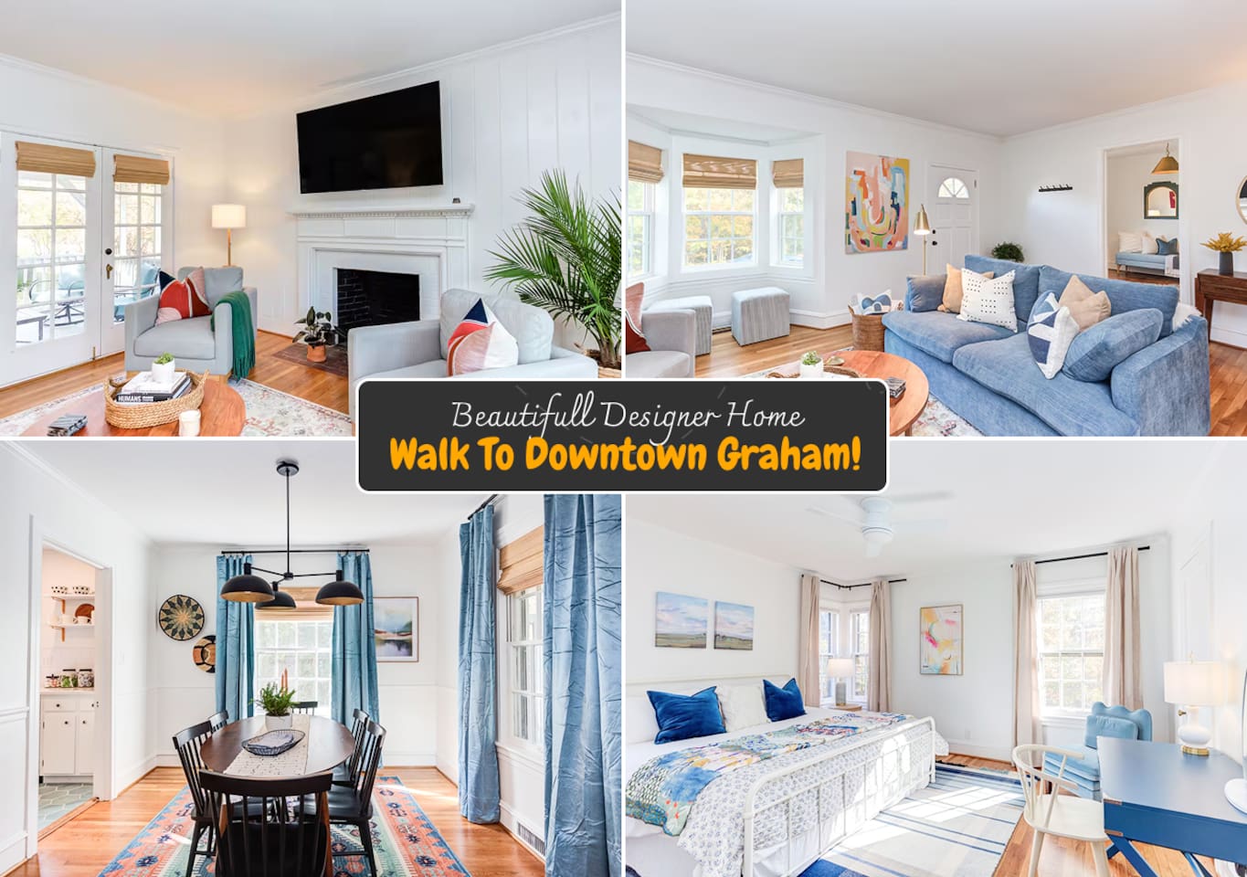 Radiant Home in Graham โ Garden Views | BBQ Grill โ Graham โ vacation rental