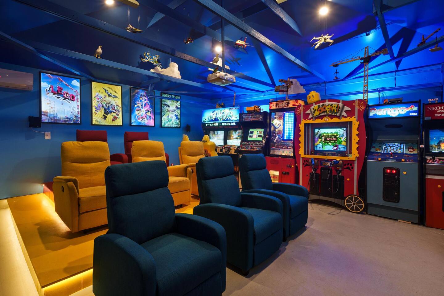 LEGO Dream: Heated Pool, Theater, Arcade, & more!