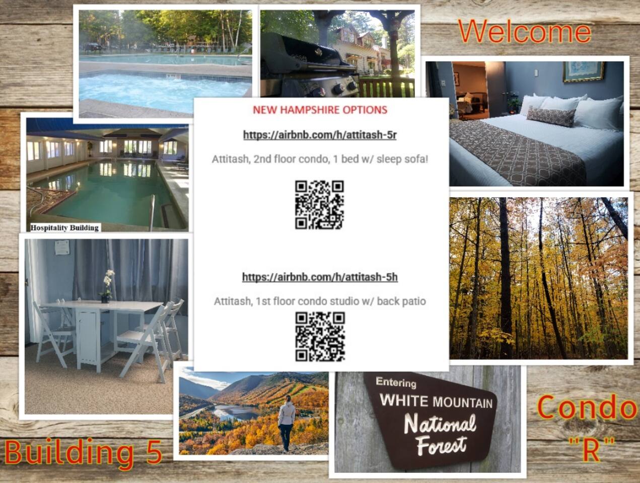 AttitashResort! 2-flr, 1-br, secure check-in