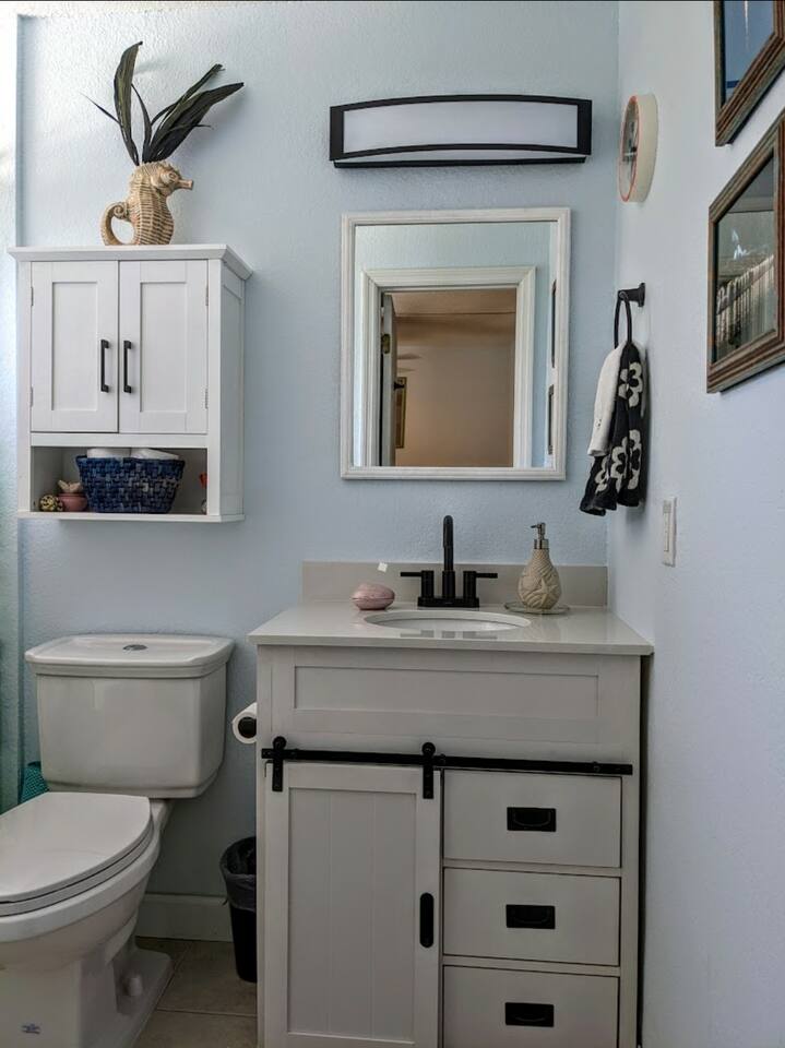 Studio|Coastal ~ 3min->beach, ez check-in