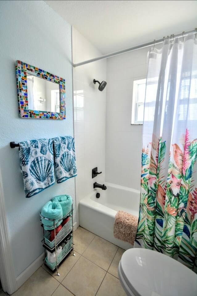 Studio|Coastal ~ 3min->beach, ez check-in