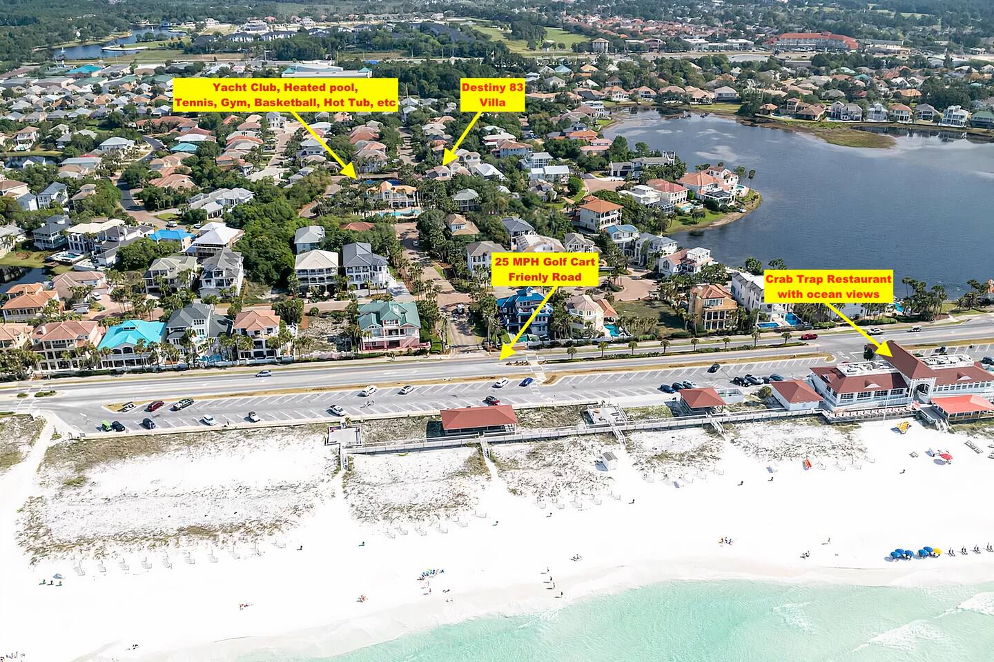 $1MM villa • Beachfront neighborhood • Free cruise
